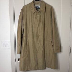 Men's Tan Trench Coat